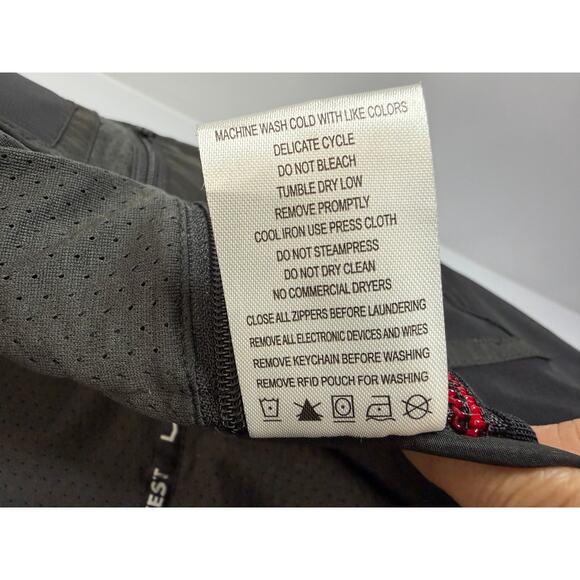 Scottevest SEV Travel Vest Full Zip Utility Pocket Black Mens S - Picture 9 of 14